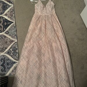 Crystal Doll Peachy Pink Dress